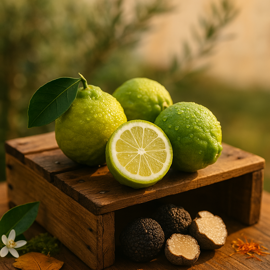 Is bergamot used as a top, middle, or base note in perfume?
