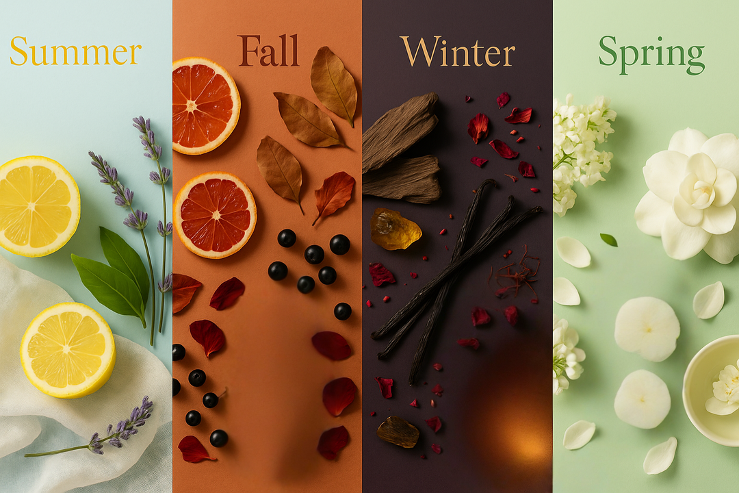 What are the best perfumes for summer / winter / fall / spring?