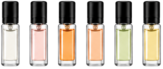 Perfume sample vials