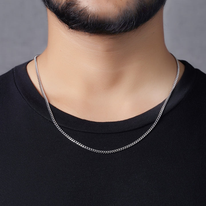 Cuban Chain (Silver) 3mm