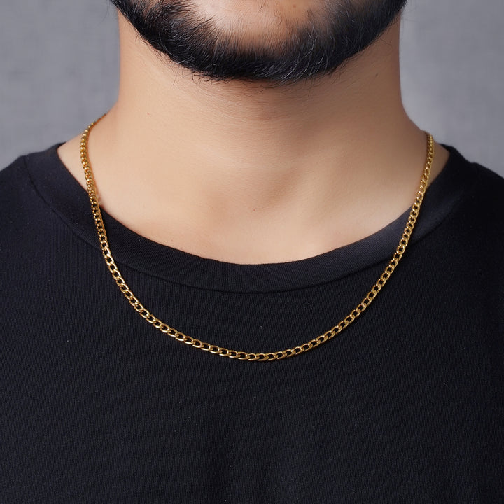 Cuban Chain (Gold) 4mm