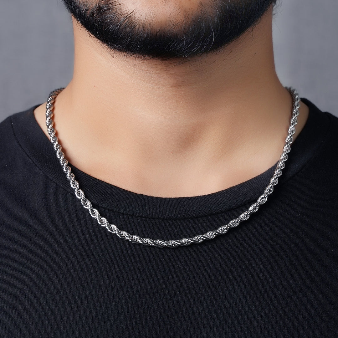 Rope Chain (Silver) 5mm