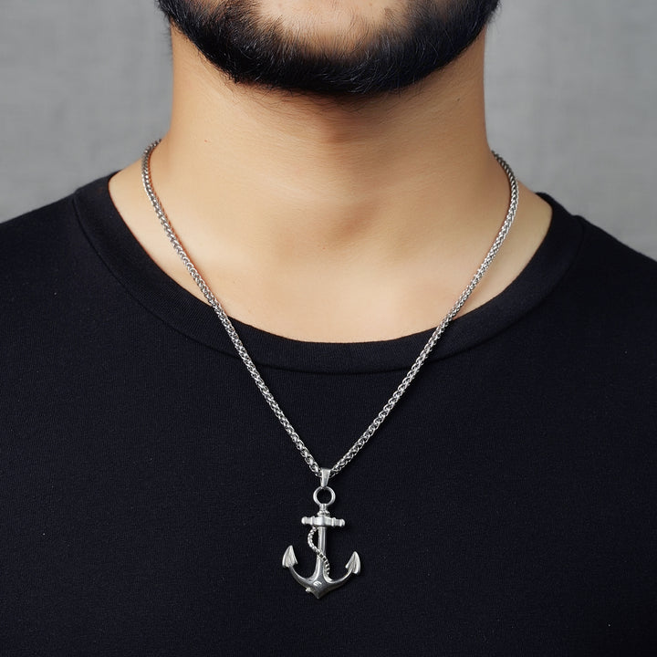 Anchor Pendant (Silver)