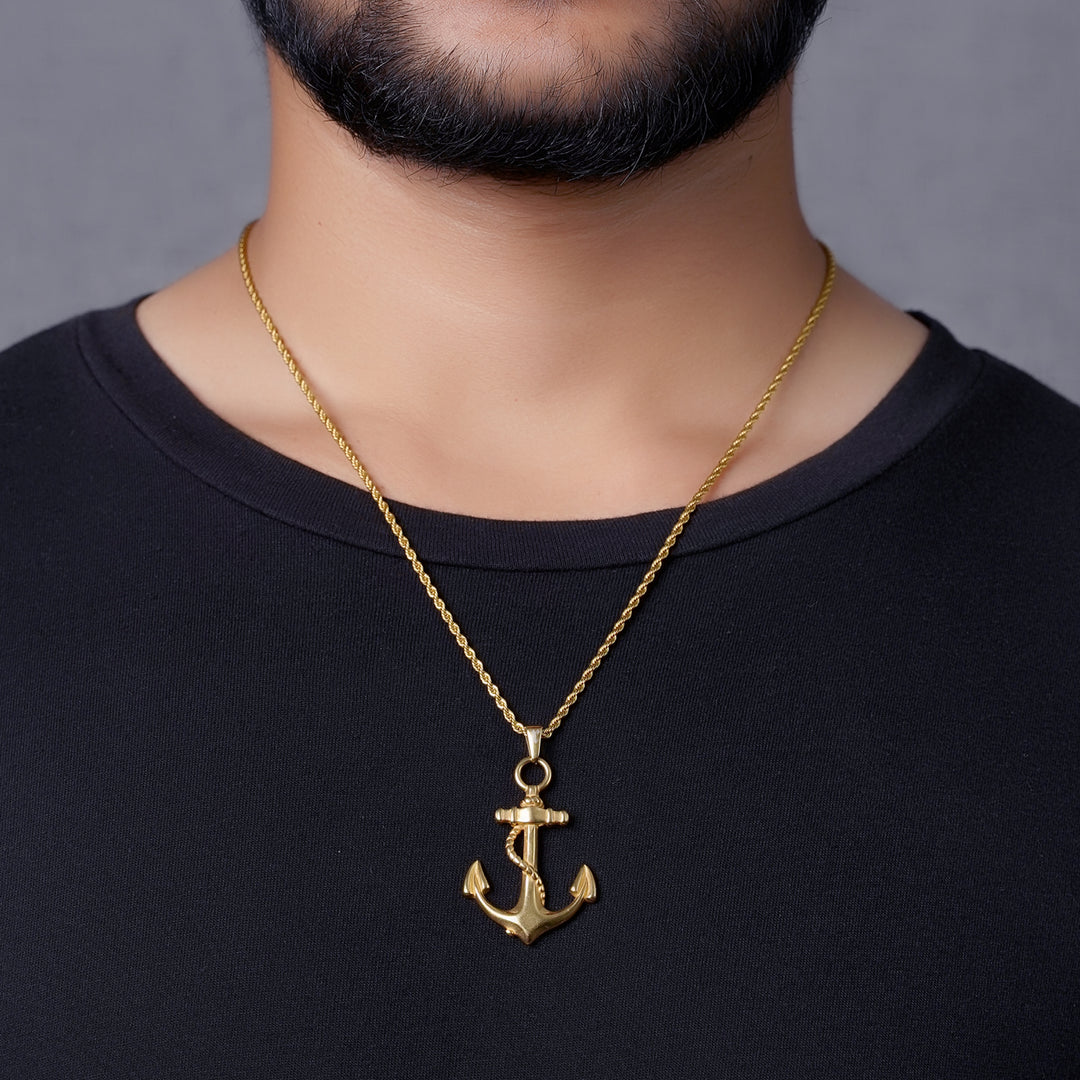 Anchor - Rope (Gold)