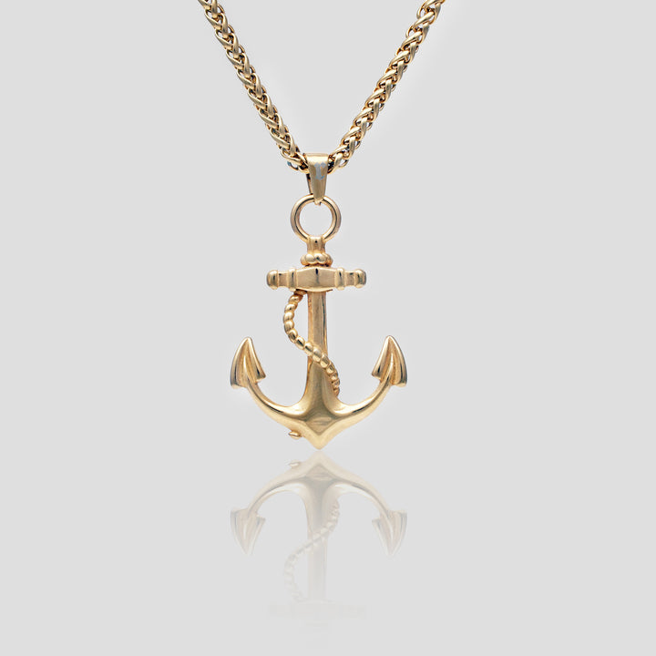 Anchor Pendant (Gold)