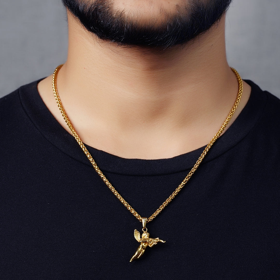 Angel's AK-47 Pendant (Gold)