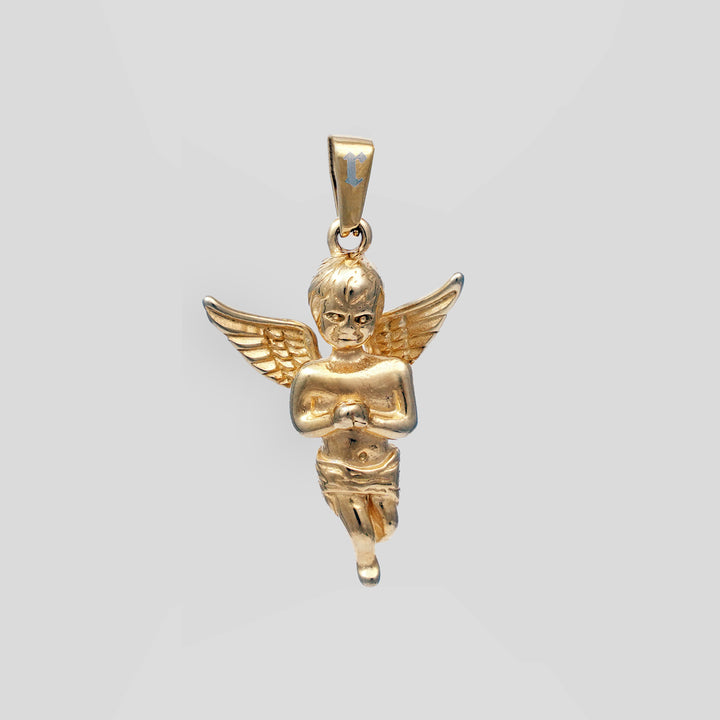 Baby Angel Pendant (Gold)