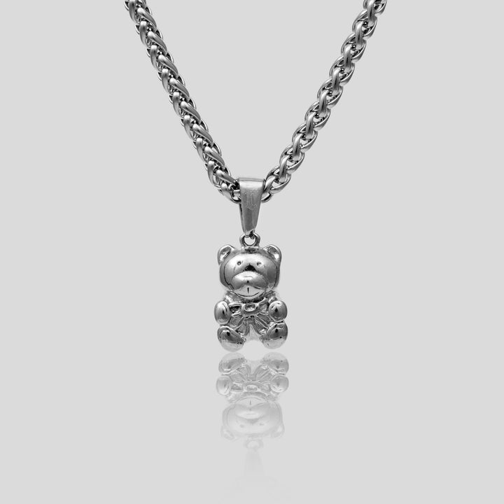 Bear Pendant (Silver)