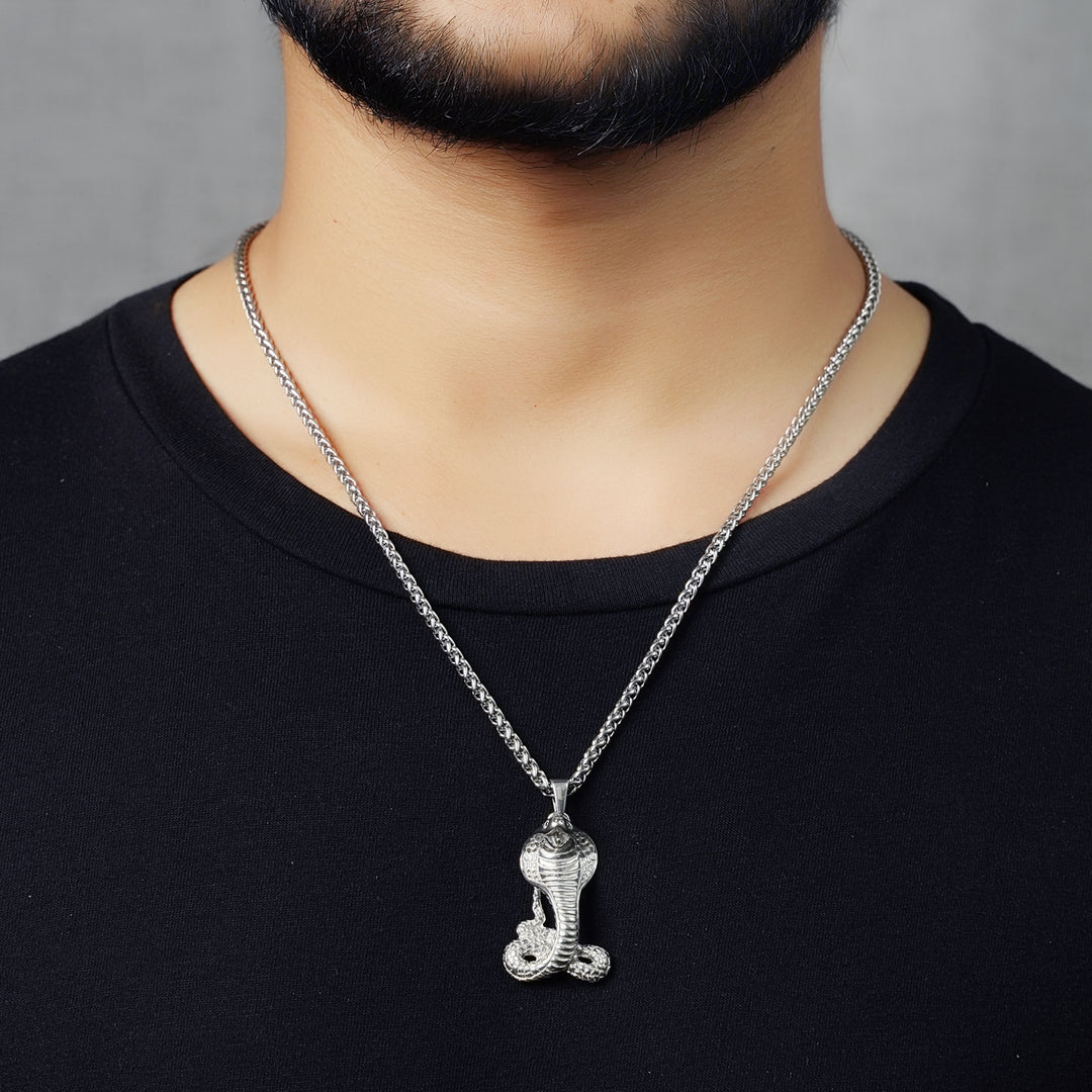 Cobra Pendant (Silver)