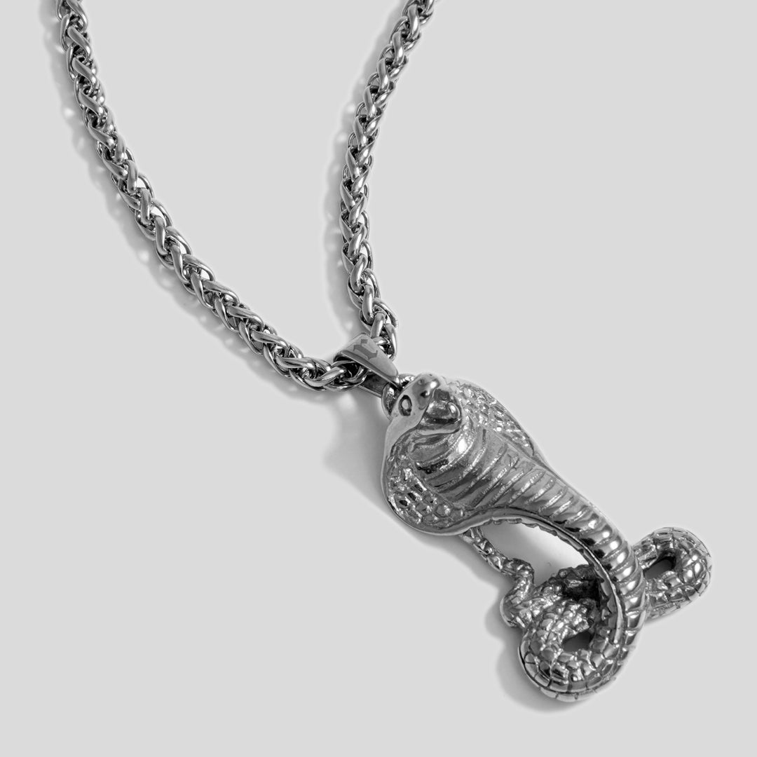 Cobra Pendant (Silver)