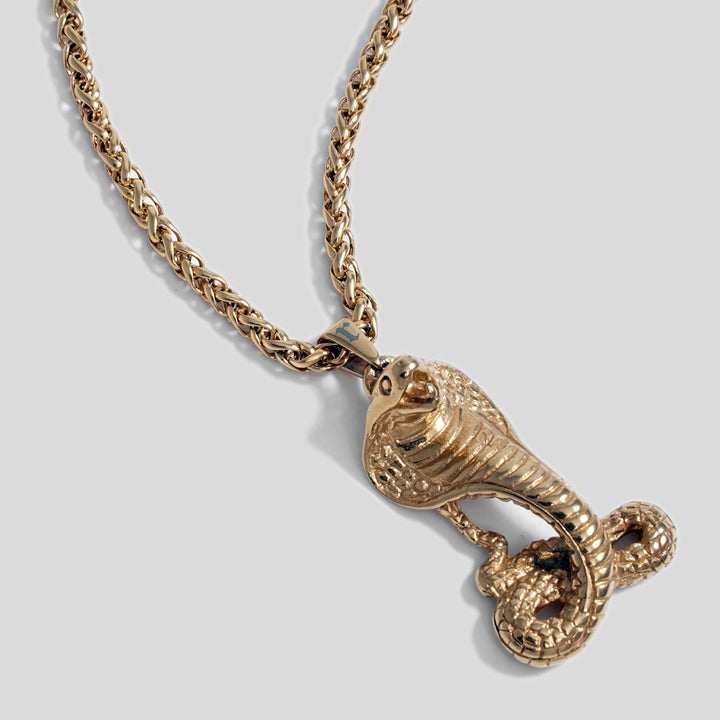 Cobra Pendant (Gold)