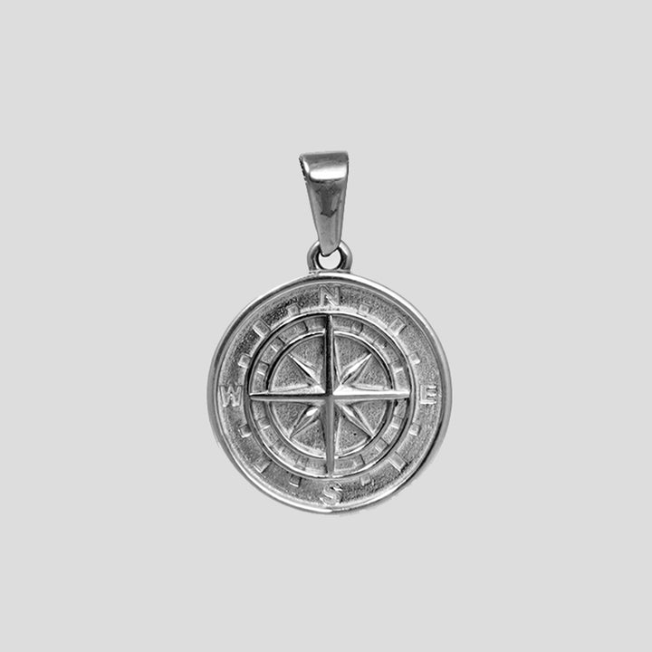 Compass Pendant (Silver)