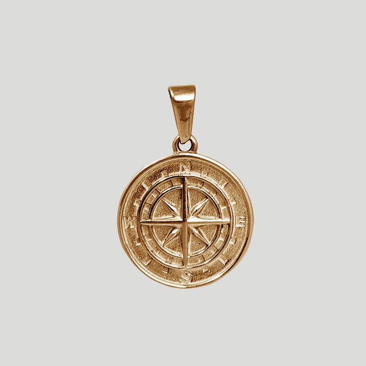 Compass Pendant (Gold)