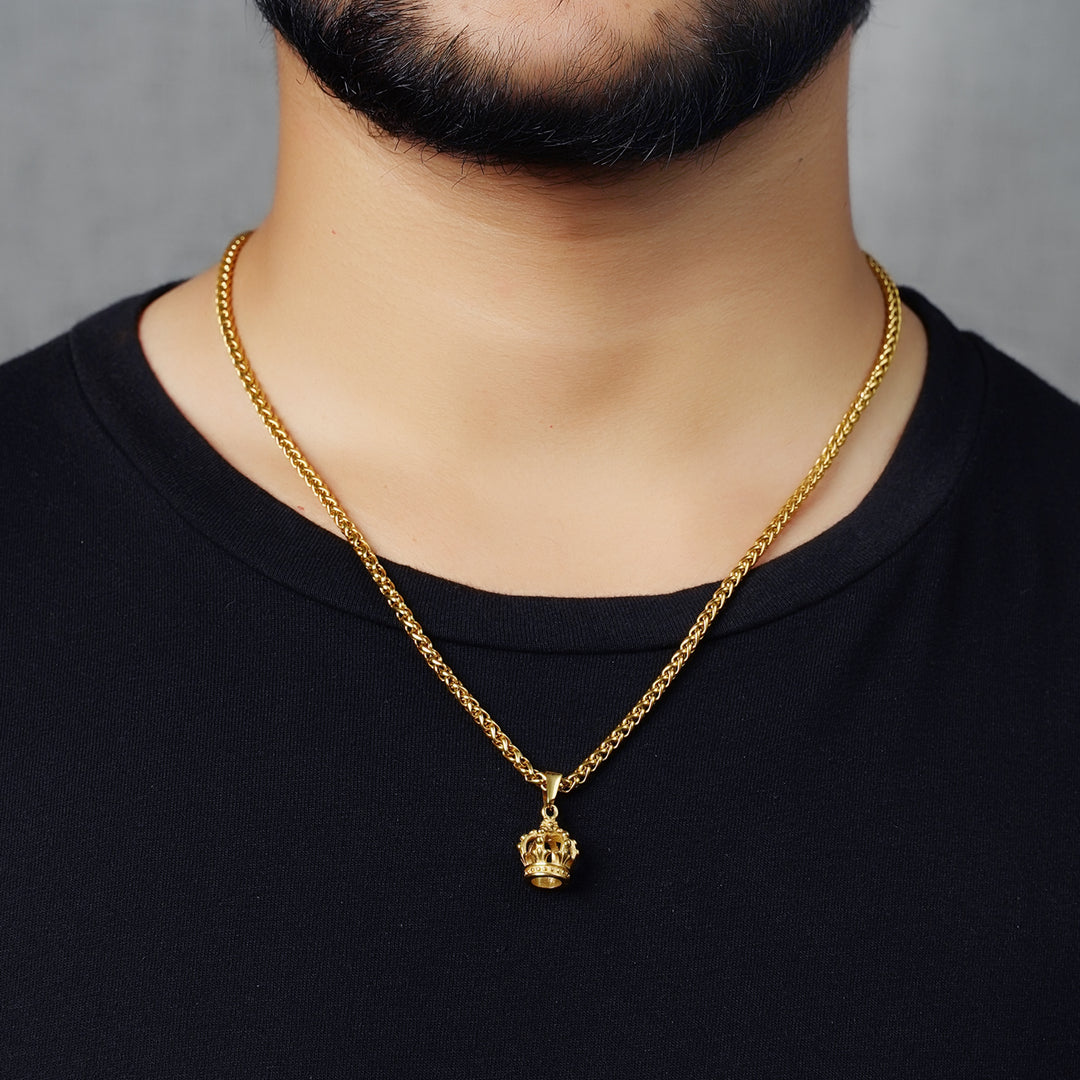 Crown Pendant (Gold)