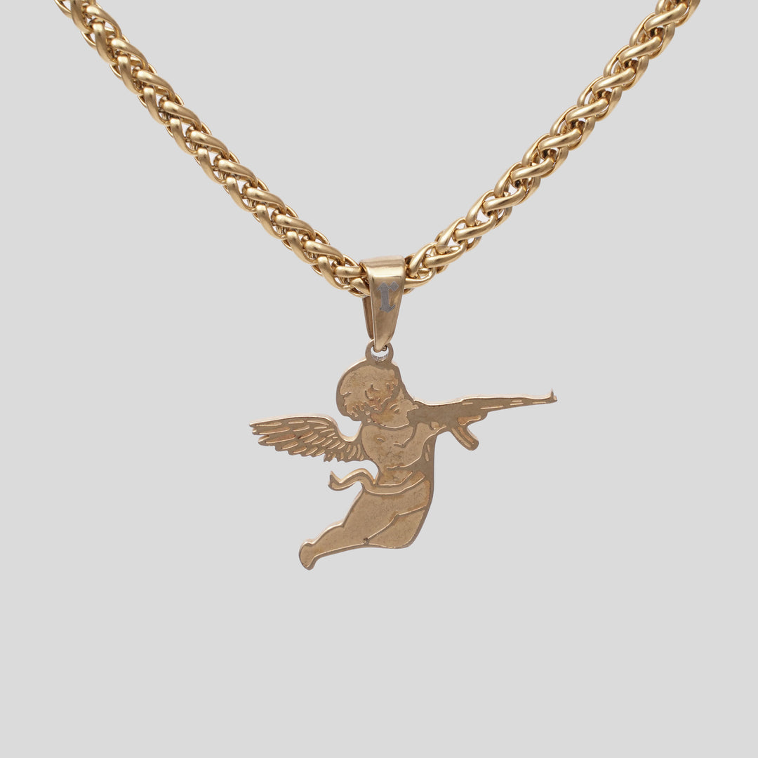 Cupid Angel Pendant (Gold)