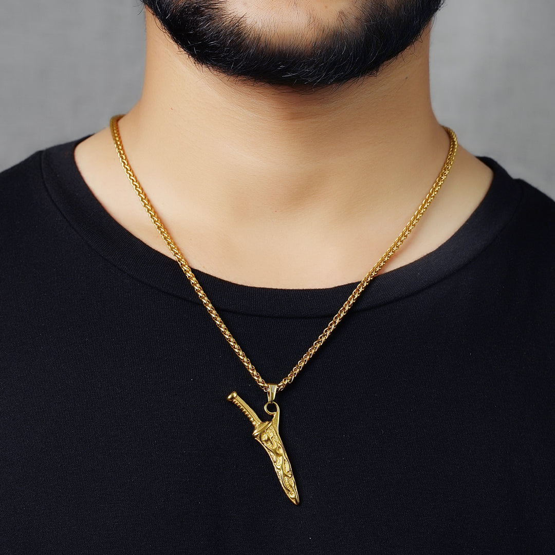 Dagger Pendant (Gold)