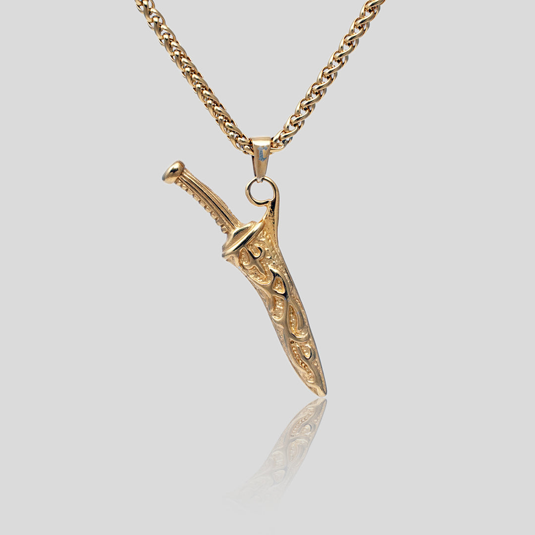 Dagger Pendant (Gold)