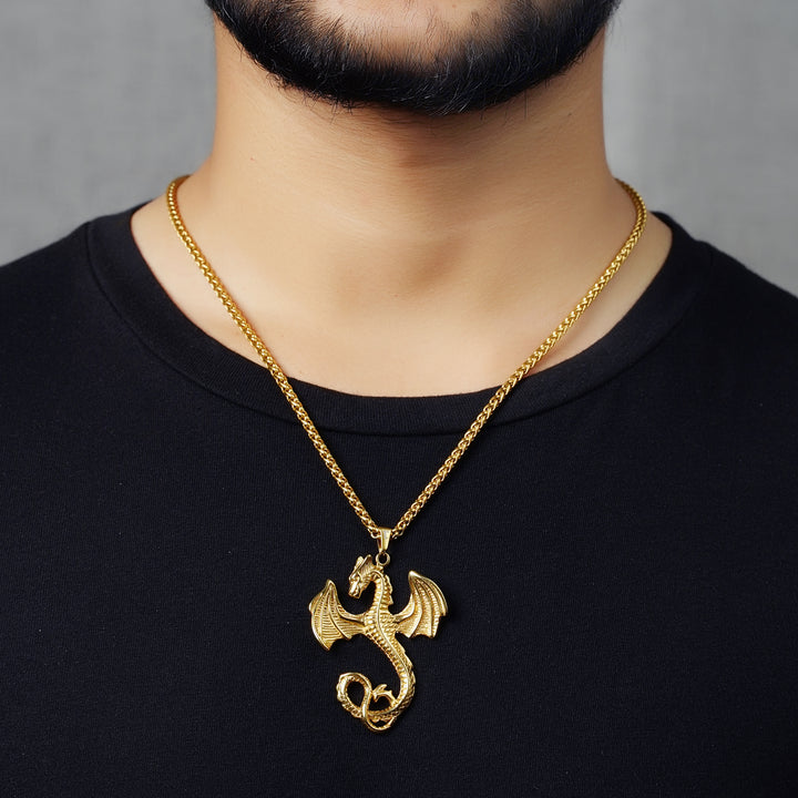 Dragon Pendant (Gold)