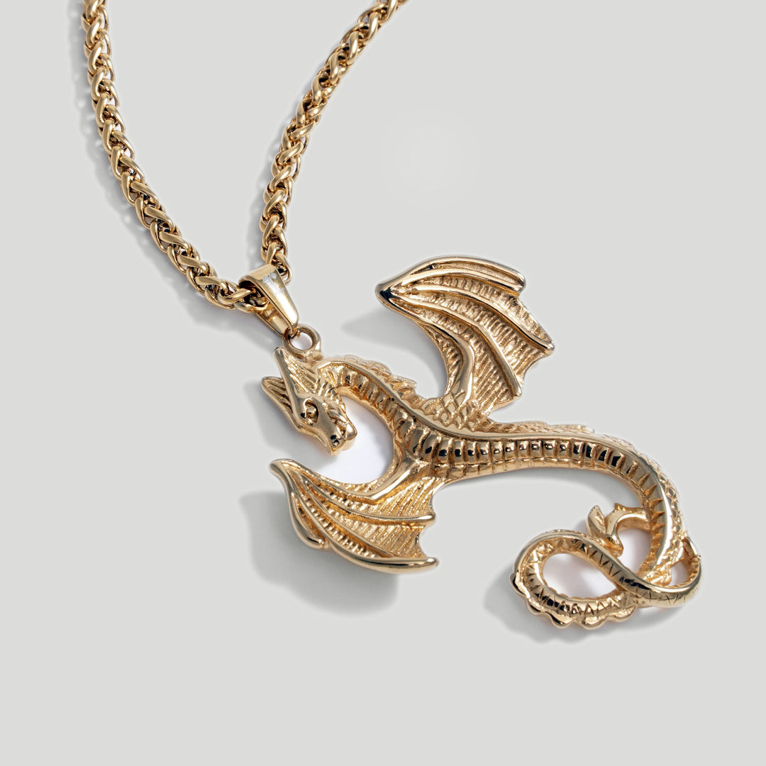 Dragon Pendant (Gold)