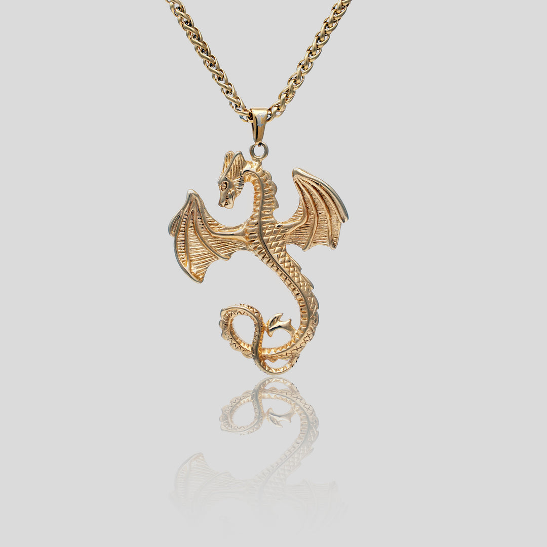 Dragon Pendant (Gold)