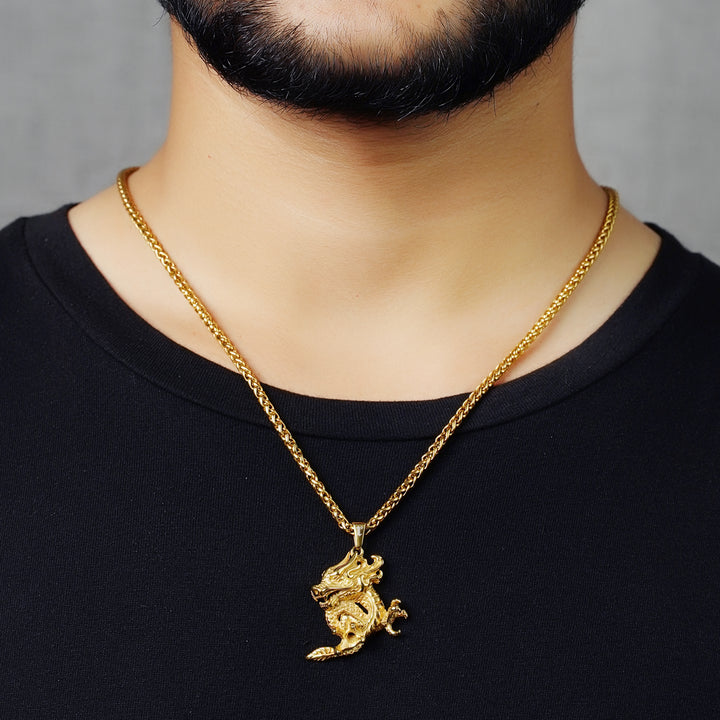 Dragon III Pendant (Gold)