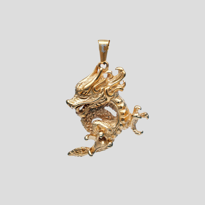 Dragon III Pendant (Gold)