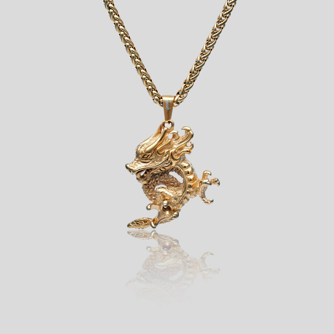 Dragon III Pendant (Gold)