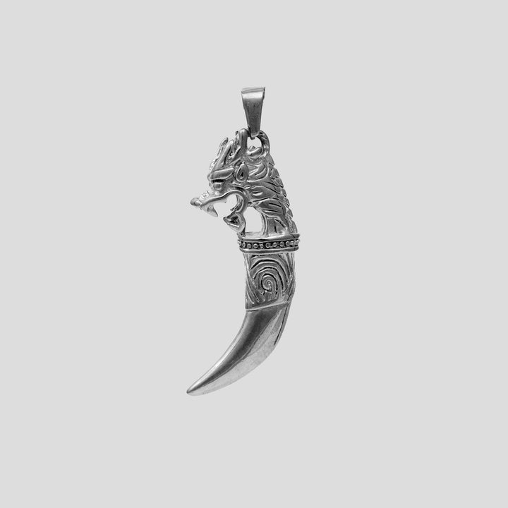 Dragon Tooth Pendant (Silver)