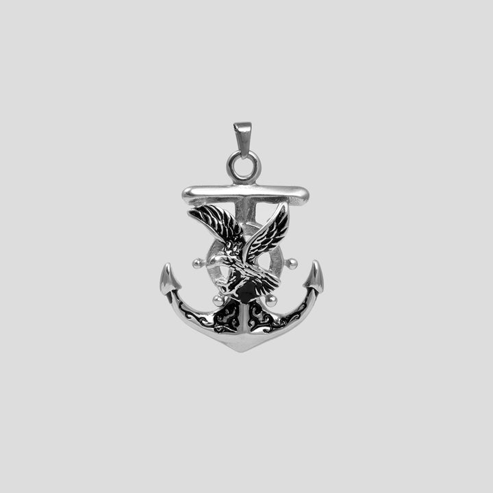 Eagle Anchor Pendant (Silver)