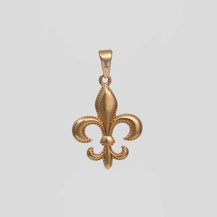 Fleur De Lis Pendant (Gold)