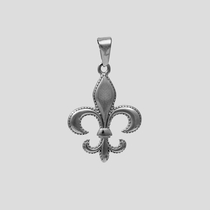 Fleur De Lis - Rope (Silver)