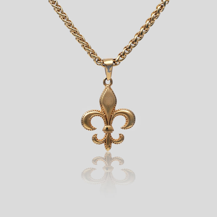 Fleur De Lis - Wheat (Gold)