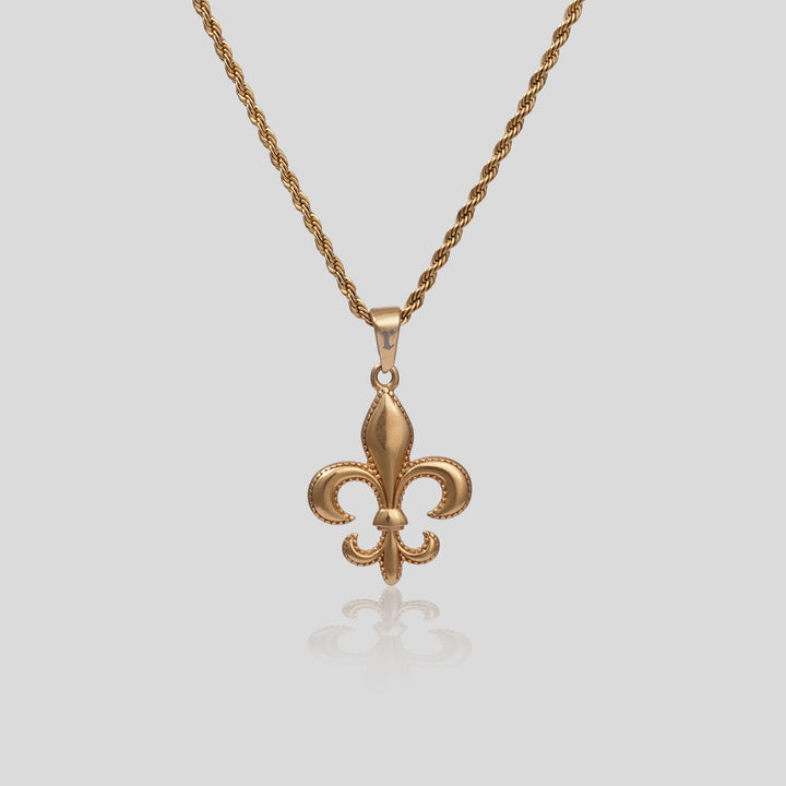 Fleur De Lis - Rope (Gold)