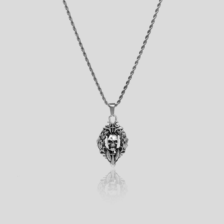 Gothic Skull II - Rope (Silver)