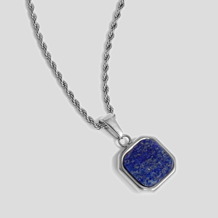 Lapis Lazuli - Rope (Silver)