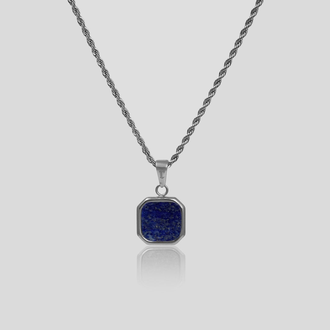 Lapis Lazuli - Rope (Silver)