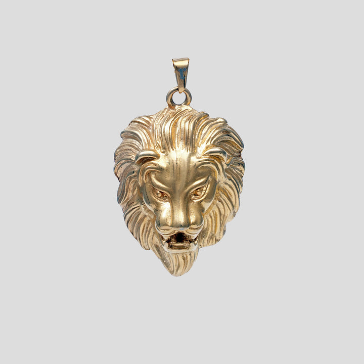 Lion Pendant (Gold)