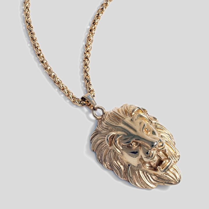 Lion Pendant (Gold)