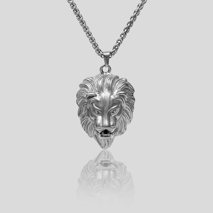 Lion Pendant (Silver)