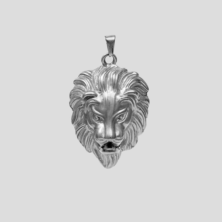 Lion Pendant (Silver)