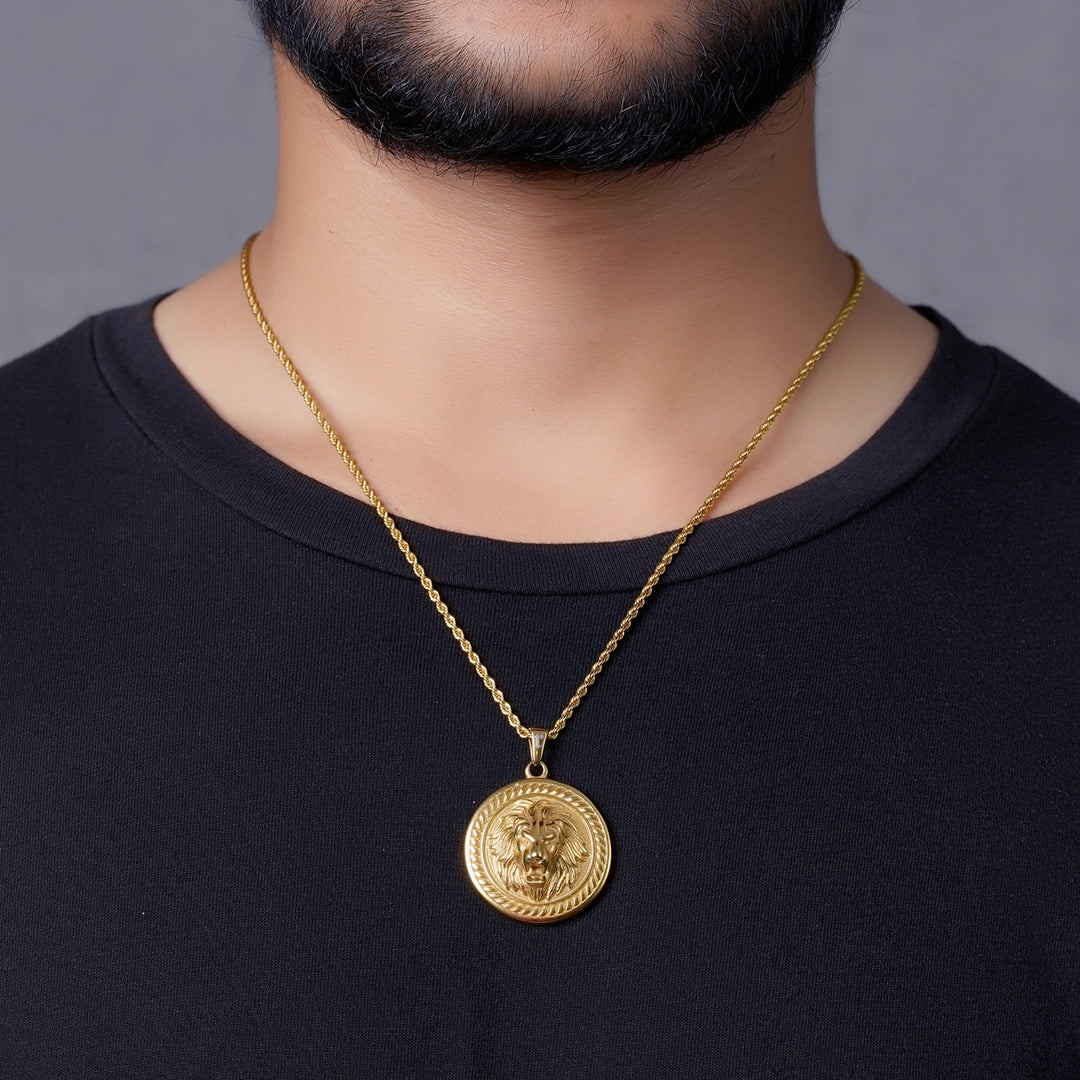 Lion III - Rope (Gold)