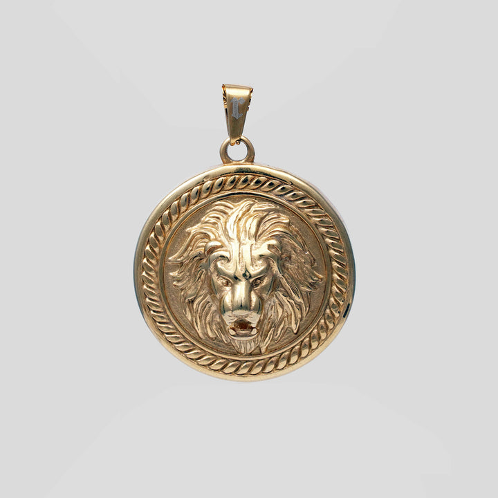 Lion III Pendant (Gold)