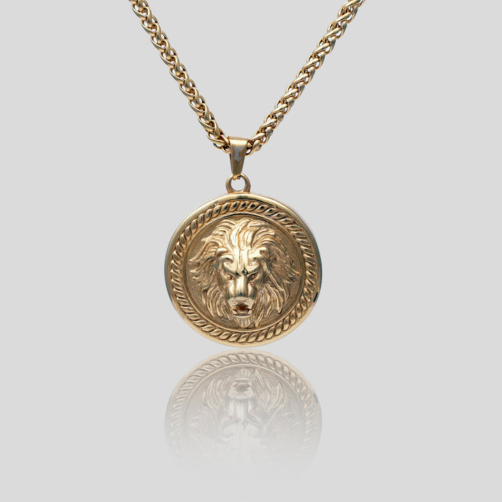 Lion III Pendant (Gold)