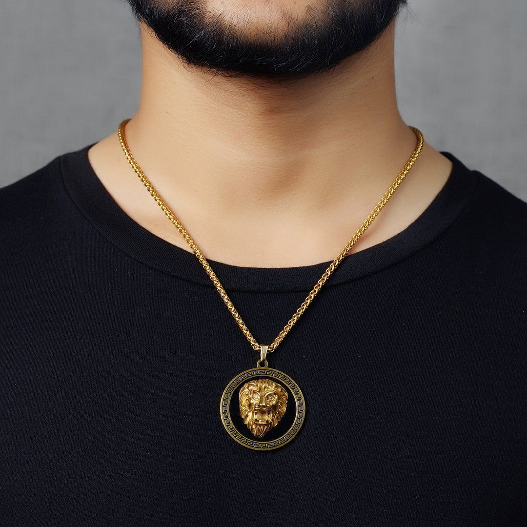 Lion IV Pendant (Gold)