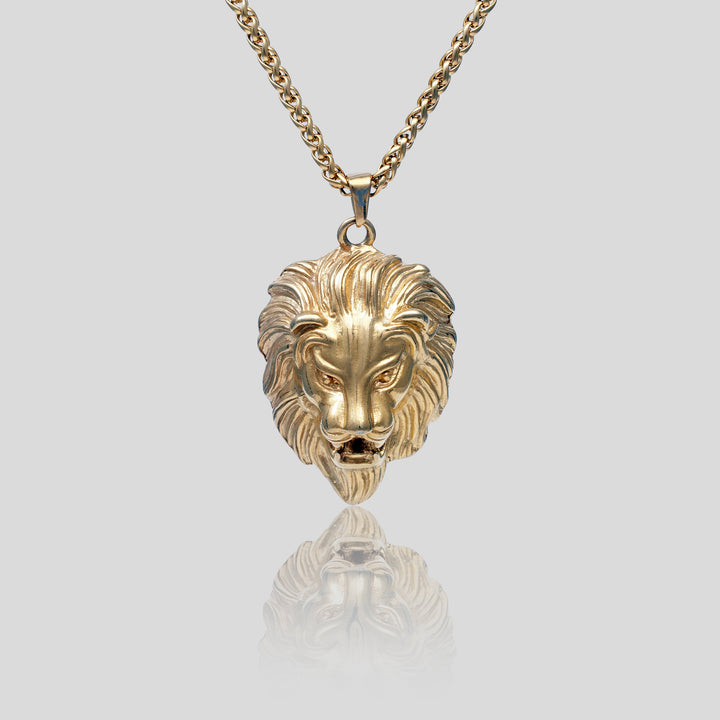 Lion Pendant (Gold)