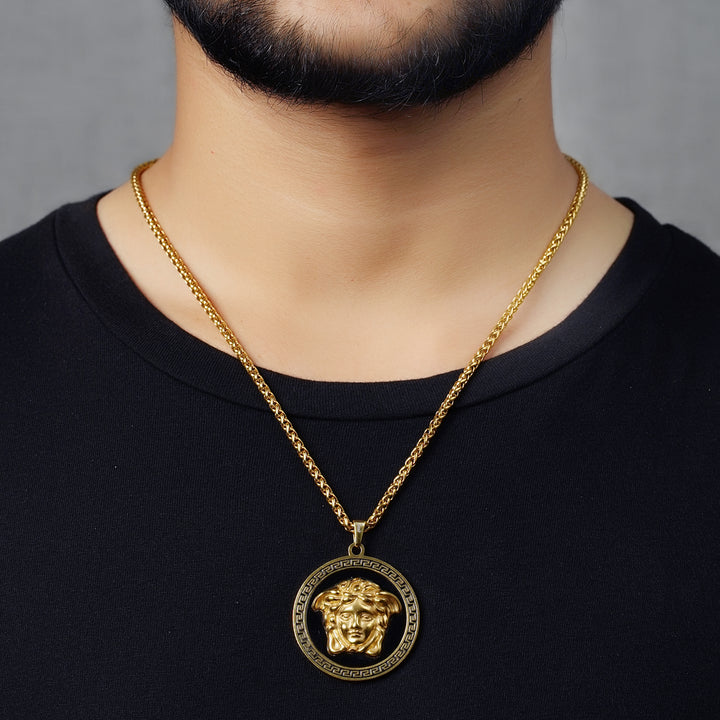 Medusa Pendant (Gold)