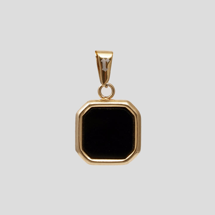 Onyx Pendant (Gold)