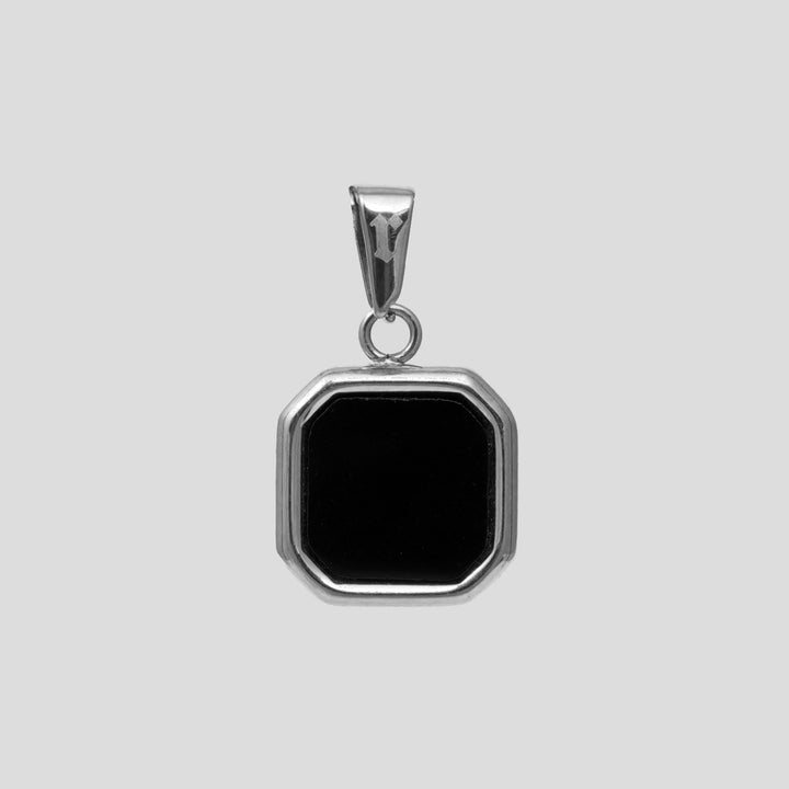 Onyx Pendant (Silver)