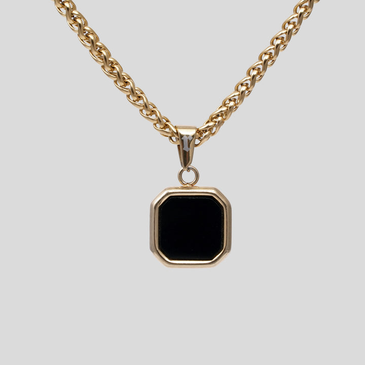 Onyx Pendant (Gold)