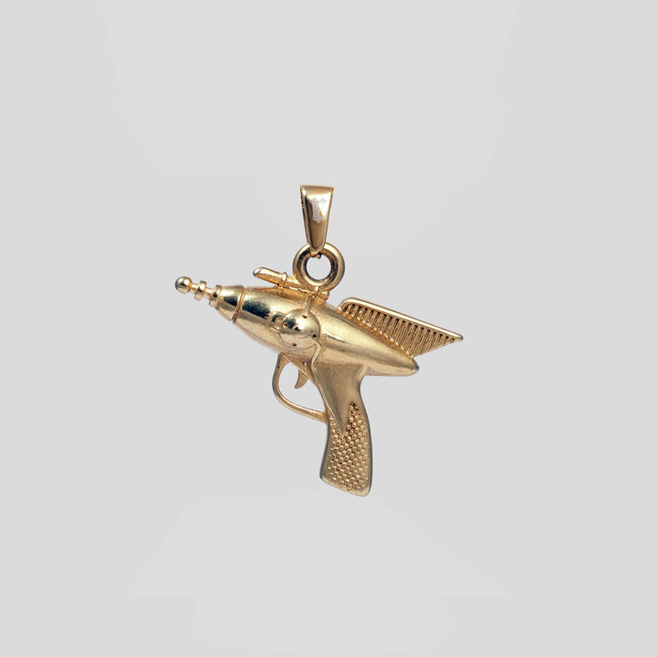 Ray Gun Pendant (Gold)